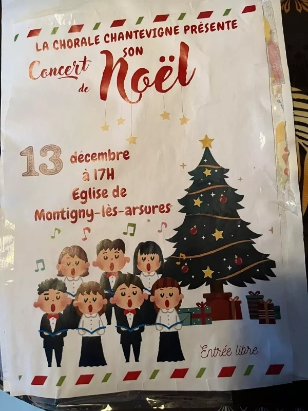Concert de Noël - église de Montigny