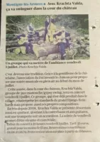 Jazz au Château - vendredi 3 août à 20h avec Krachta Valda. Jazz Manouche