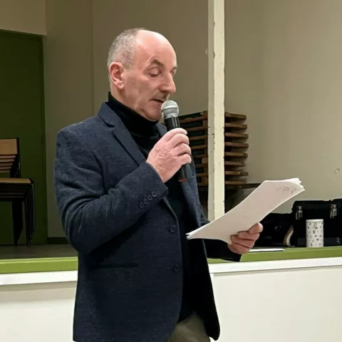 Voeux du maire pour la nouvelle année et présentation du projet 